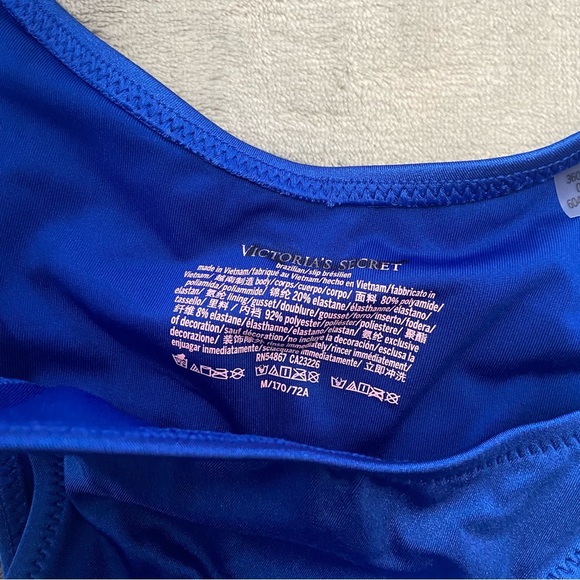 New! Victoria’s Secret wicked shine strap underwire Brazilian bikini 4720 - Picture 4 of 12